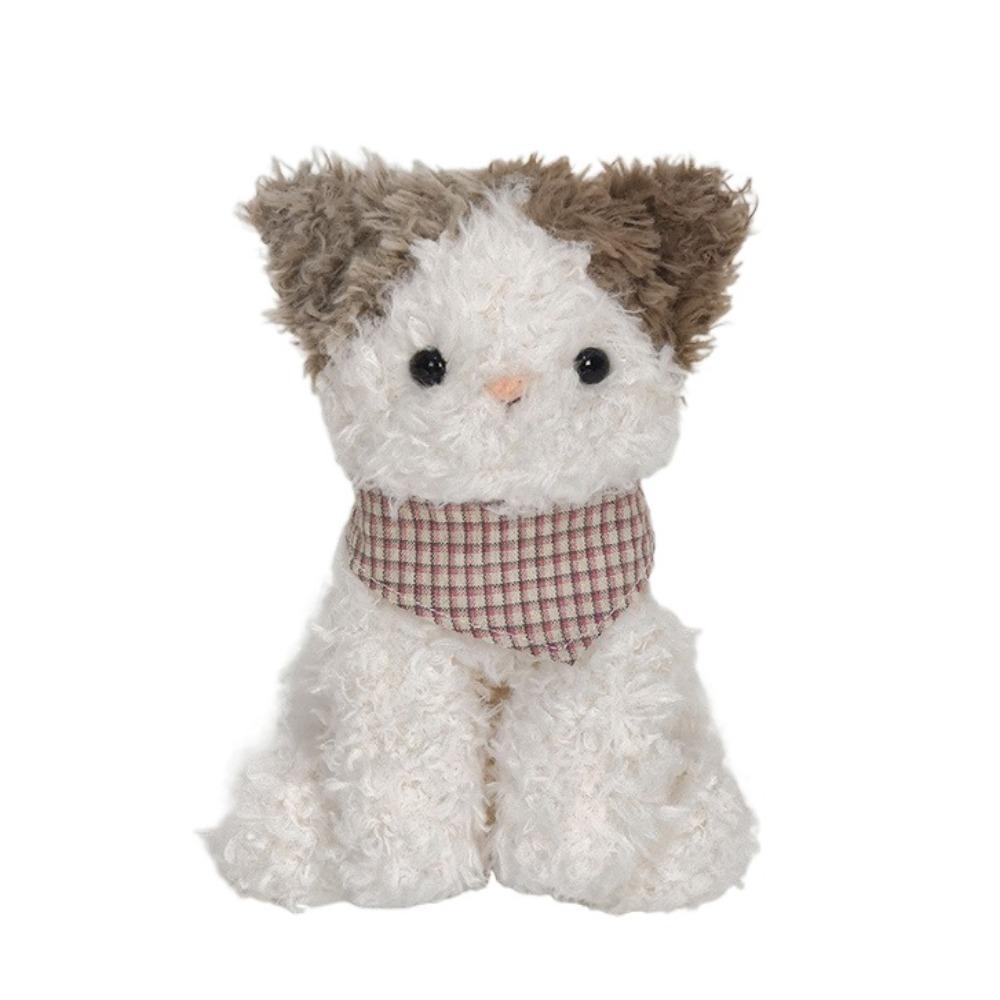 Fluffy Farm Animals Plush Toy Cat Lamb Curly Haired Dog Doll Stuffed Dog Cat Lamb Doll  Kids Gifts