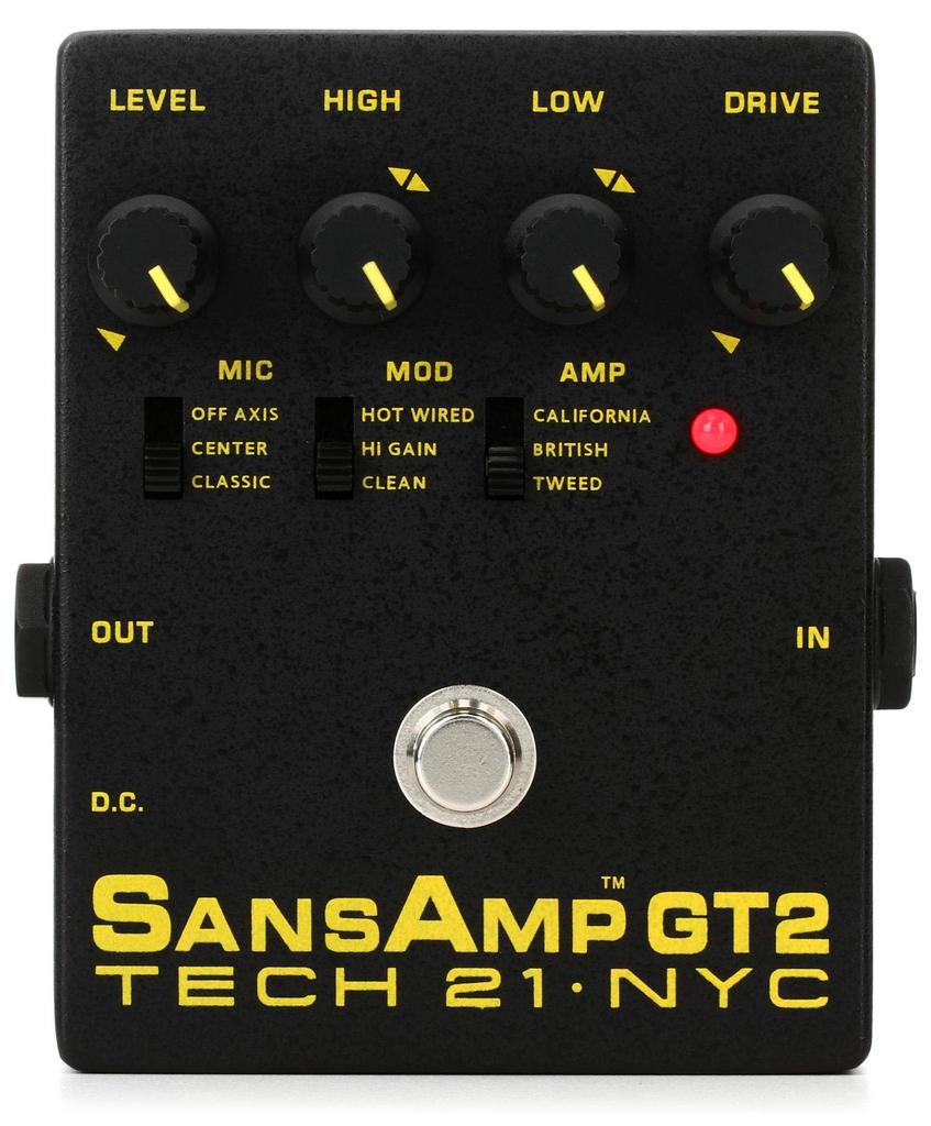 TECH21 SANSAMP Guitar Tube Amp Simulator GT2 []