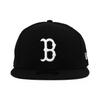 New Era 59FIFTY Boston Red Sox MLB Fitted Cap In Black and White Team-Basic (5950) (Size 8-1/4 (approx. 65.4cm)) [Used]