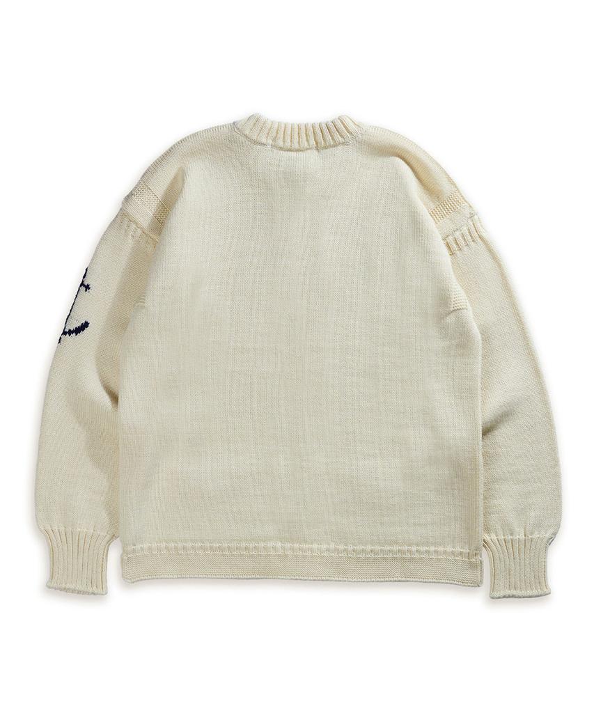Guernsey Woollens Fisherman Whole Garment Cardigan - Aran