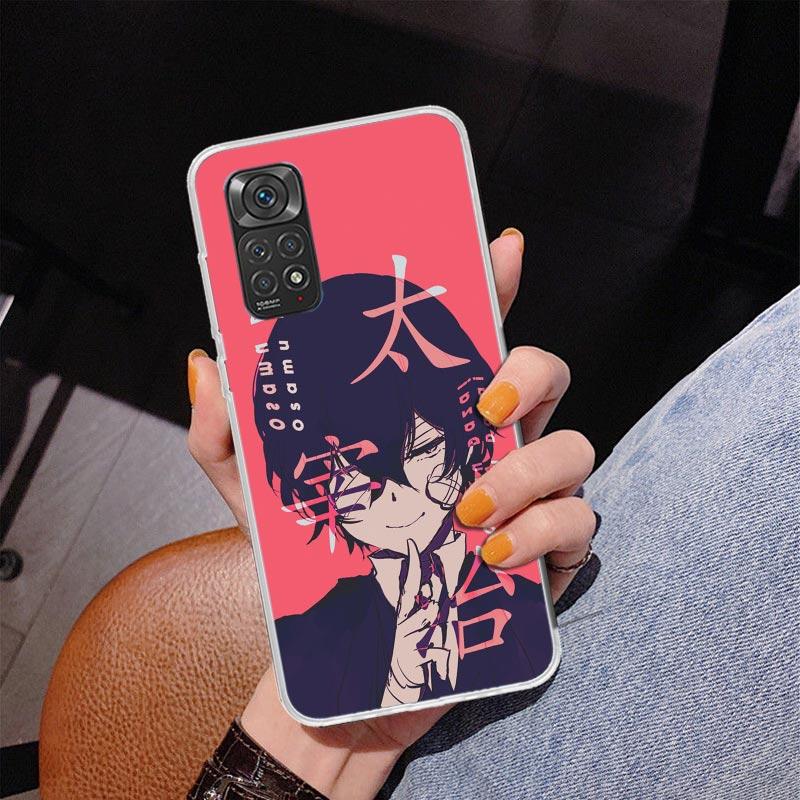 Чехол для телефона Bungo Stray Dogs Дазай для телефона для Xiaomi Redmi Note 15 14 14S 13 Pro Plus 12 12S 11S 11E 10S 10 11T 5G Уникальный