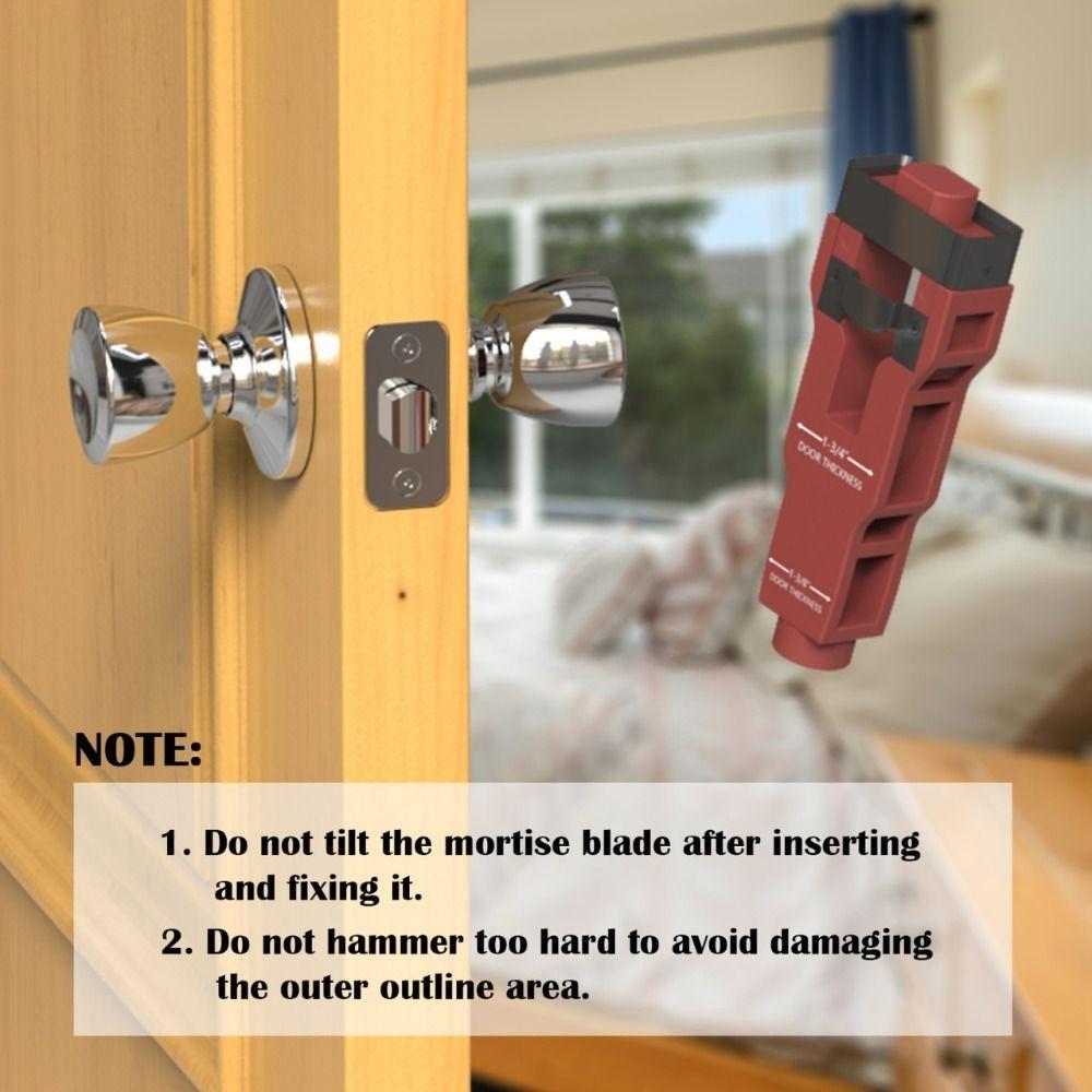 Woodworking Door Latch Mortise Tool Mortise Work Scoring Tool Carpentry Projects