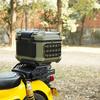 Мотоциклетная панель Molle для хранения в кофре Алюминиевый сплав Водонепроницаемый Тактический Универсальный Органайзер для бокового кофра Модульное хранение