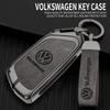 Для VOLKSWAGEN VW Чехол-защита для умного брелока автомобиля из цинкового сплава и кожи Для VW Volkswagen Golf 8 MK8 Leon Брелок