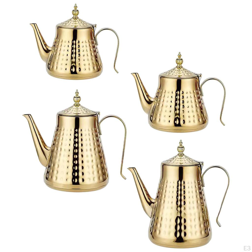 Stainless Steel Kettle for Loose Leaf Tea And Coffee Serving At Home Or Office