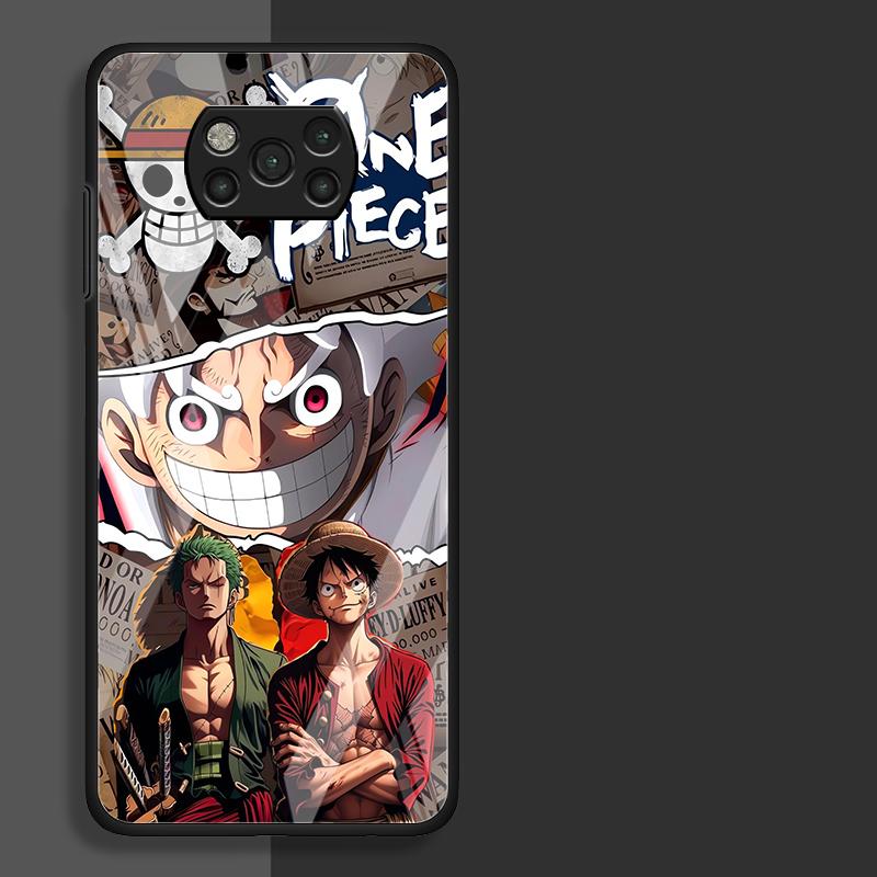 Аниме Чехол OneS P-ieceS для Xiaomi Poco F4 F3 X7 Pro X4 X5 F5 X3 Pro C40 X6 M3 M4 M5 Чехол для телефона