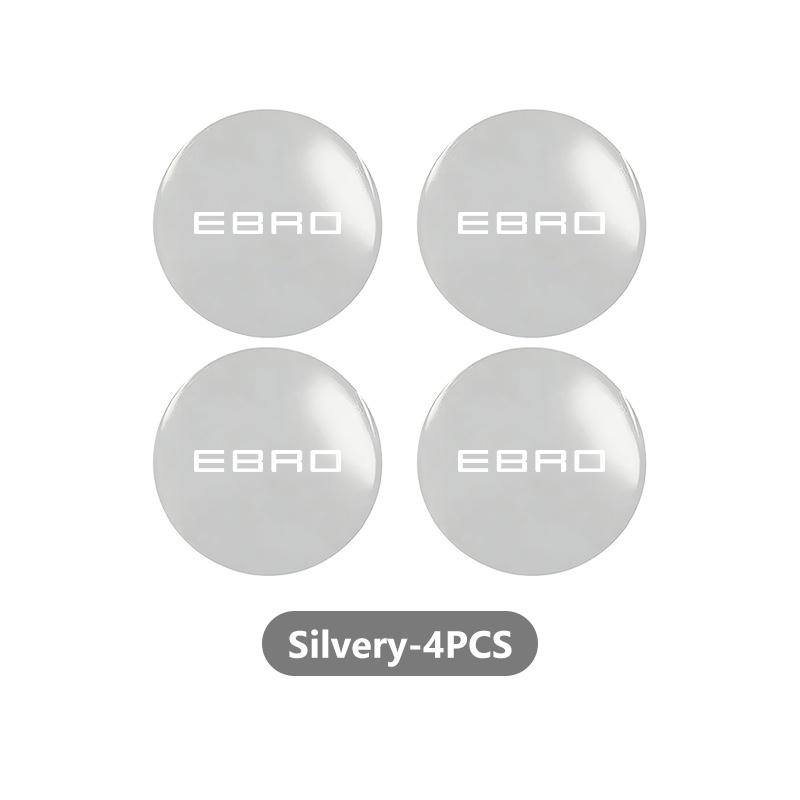 4Pcs 56mm Aluminum Car Wheel Center Hub Cap Sticker Decoration For Ebro S400 S700 S800 Jaecoo J7 J8 Omoda 5 C5