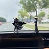 Компьютерный экран Настольный Офисный Автомобильный Декоративный Предмет Древний Стиль Герой Центральная Консоль Автомобильный Меч Герой Миниатюрный Пейзаж Горшок