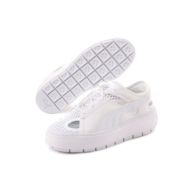 Puma Кроссовки Platform Trace Lite Mule White Women 382872-02