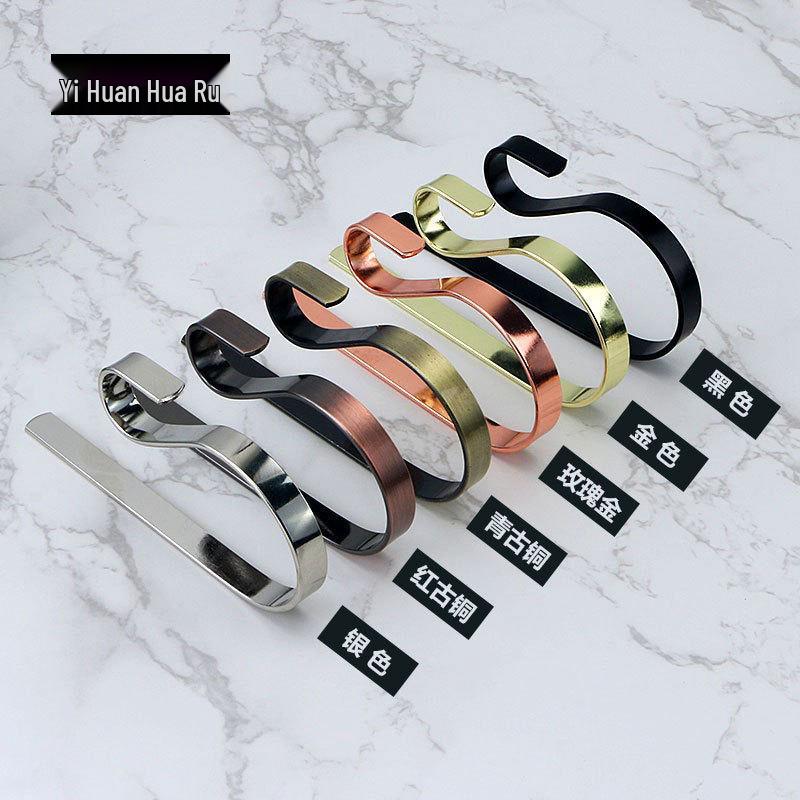 Multicolor Fireplace Hooks: Festive Metal Ornaments & Christmas Stocking Holders