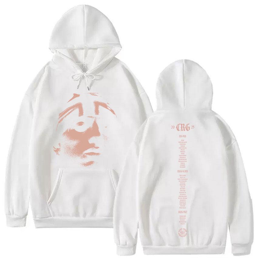 Rapper Central Cee CAN'T RUSH GREATNESS Tour 2025 Merch Hoody Mens Fashion Oversized Sweatshirt Hip Hop Gothic Hoodie Streetwear