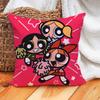 Мультяшная Наволочка для Подушки Powerpuff Girls Чехол для Домашней Подушки Подходит для Офиса Дивана Машины Подходит для Всех Сезонов
