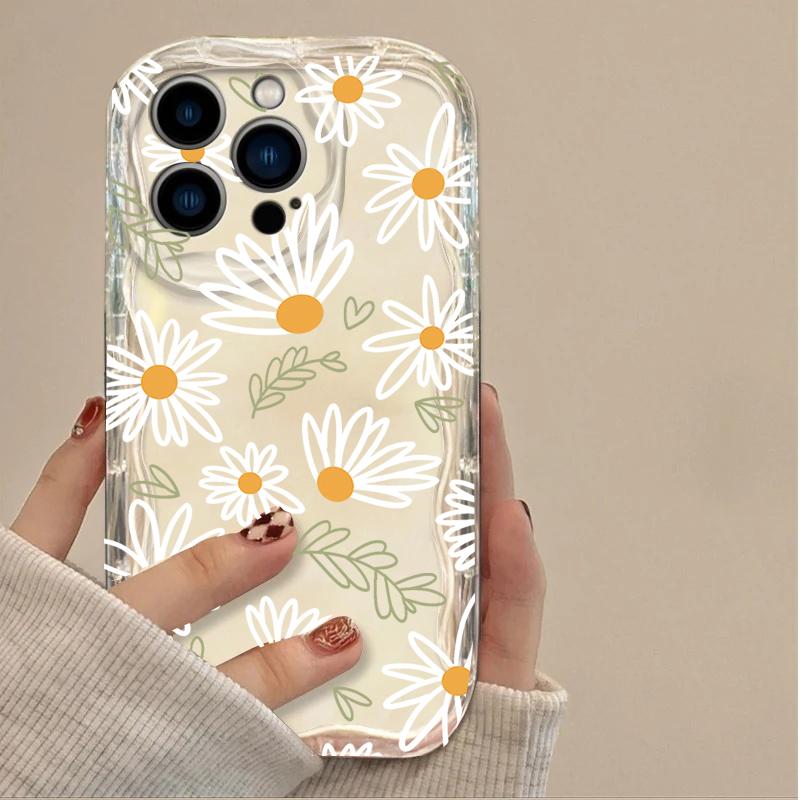 Чехол для телефона Samsung Galaxy S22 S23 S21 Ultra Plus S20 FE A24 A14 A34 A35 A05 A05S A53 A33 A52 Летние Цветные Цветы Чехол