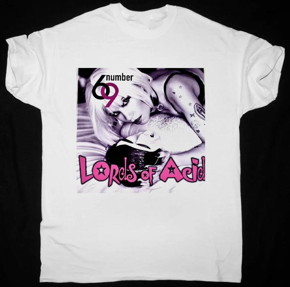 New Lords Of Acid Band Tour For Fans All Size Cotton White T Shirt TU772