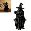 Миниатюрная статуэтка волшебника, 3D-печатная фигурка гадалки, Хэллоуинский мистический цыган для полки, Загадочный декор с магической ведьмой, Настольный дисплей,
