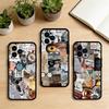 Медицинская таблица для проверки зрения AAA Чехол для телефона iPhone 17, 16, 15, 14, 13, 12, 11 Plus, Pro Max, XS, Мягкий силиконовый черный чехол