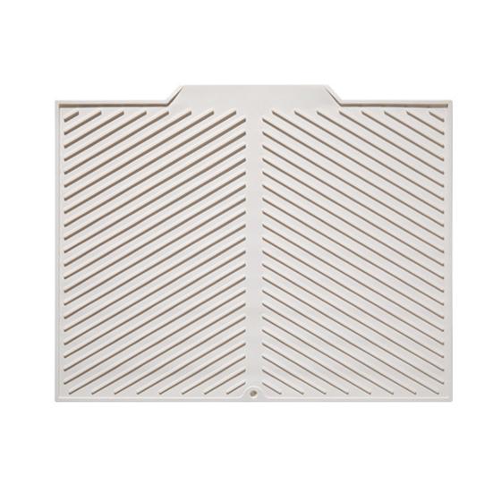 Силиконовый коврик для сушки посуды для кухонной столешницы, быстросохнущий, термостойкий, подставка для кастрюль, силиконовый коврик, нескользящая подкладка для защиты разделочной доски