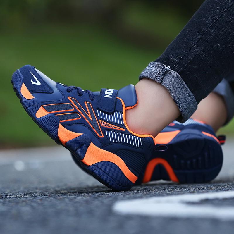 Обувь для мальчиков, дышащая детская повседневная обувь с кожаной поверхностью, кроссовки для мальчиков, кроссовки для девочек