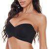 Strapless Bras for Women Non-Slip Unlined  Brassiere Seamless Invisible Lifting Lingerie Plus Size Support Bra Push Up Bras