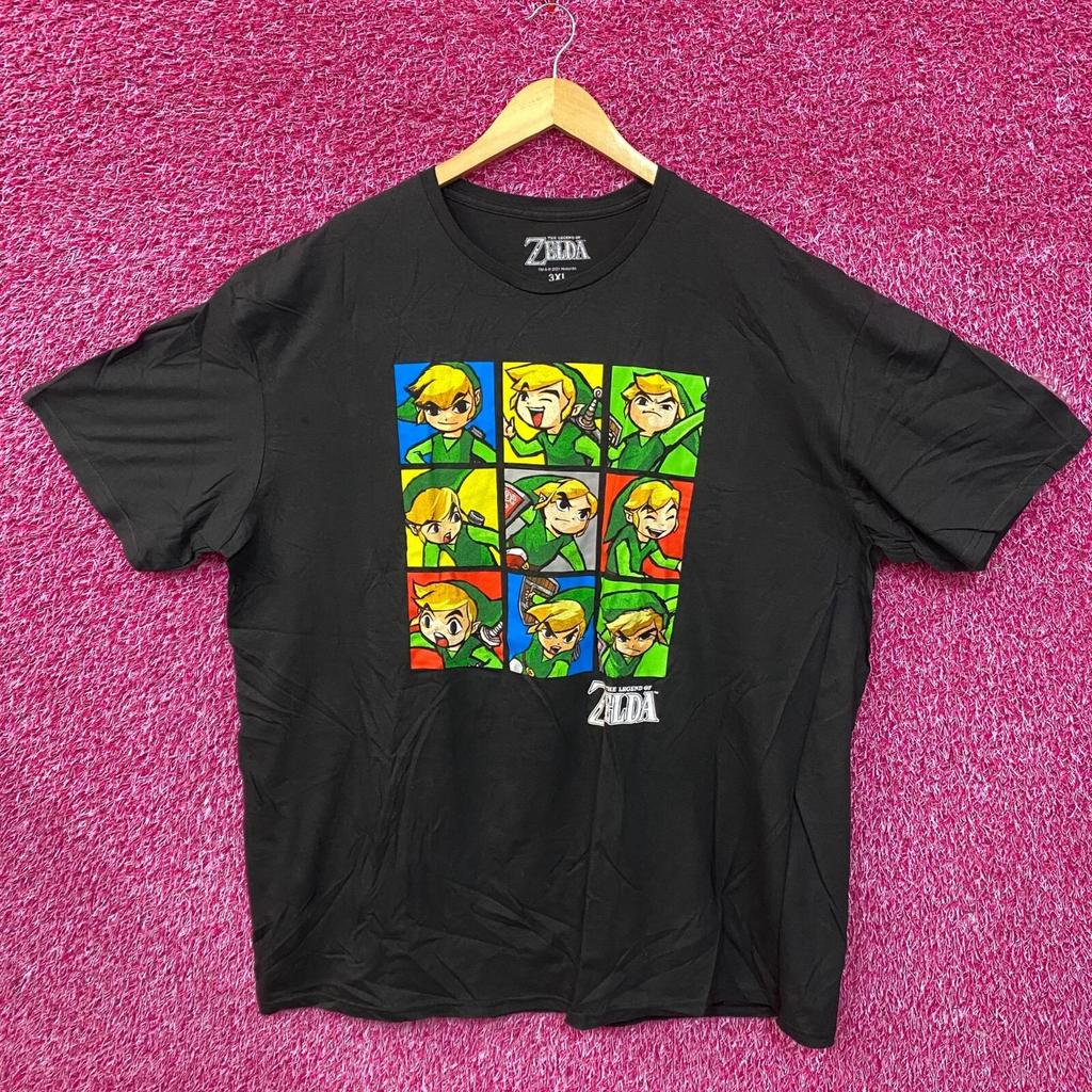 Nintendo The Legend Of Zelda Link Toon Faces T-Shirt
