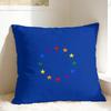 Pillow Cover European Union Flag Star Morden Pillow Case For Chair Sofa Home Decor Pillowcases