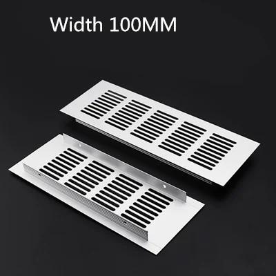 15cm-60cm Aluminum Alloy Air Vent Perforated Sheet Web Plate Ventilation Grille For Closet Shoe cupboard Decorative cover