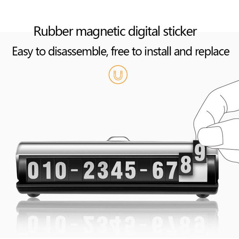 Временный парковочный номерной знак