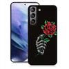 Чехол для телефона Rose для Galaxy S21ultra S23plus S21fe, мягкие чехлы со скелетом для рук для Samsung Galaxy S22 Plus Ultra S20 Fe, черный чехол