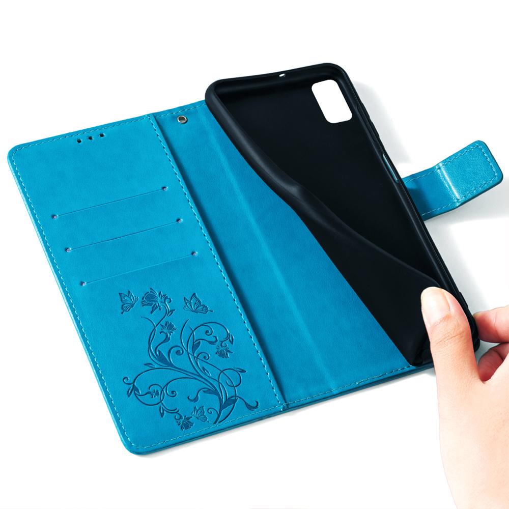 Для Samsung Galaxy S20 FE/S20 FE 5G/S20 FE 2022/S20 Lite Чехол Бабочка Цветок PU Кожа Чехол для телефона Онлайн Покупки Оптом