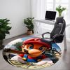 1 шт. Круглый ковер Mario для офиса, спальни, гостиной, декор для дома, декор комнаты, Offic a1016231