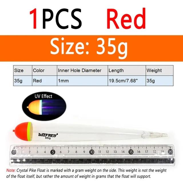 Bimoo, 1 шт., 20 г, 25 г, 35 г, поплавок с кристаллом щуки, утяжеленные поплавки для Shad Fishing Slamon Steelhead, аксессуары, рыболовные терминалы, снасти