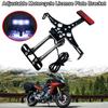 Подходит для Yamaha MT-09 FZ-09 2014 2015 2016 MT09 FZ09 mt09 Tracer 900 Мотоцикл Регулируемый кронштейн для номерного знака светодио дный
