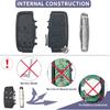 Key Fob Case for Range Rover Evouge Discovery Sport Velar Land Rover LR2 LR4 Jaguar XF XJ XJL XE F-Type F-PACE 2012 2013 2014 2015 2016 2017 2018  5
