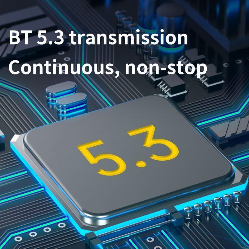 Мини-зажим для ушей с сенсорным управлением, беспроводная гарнитура с шумоподавлением, TWS Bluetooth 5.3, HIFI, стереомузыкальные наушники, наушники с одним ухом, наушники для киберспорта