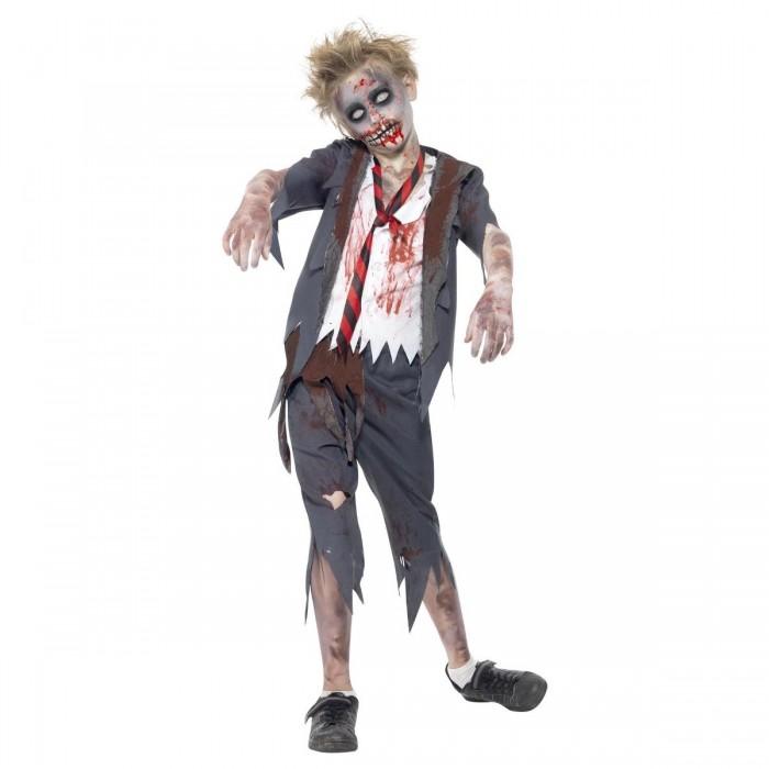 Smiffys Childrens/Kids Zombie School Boy Costume