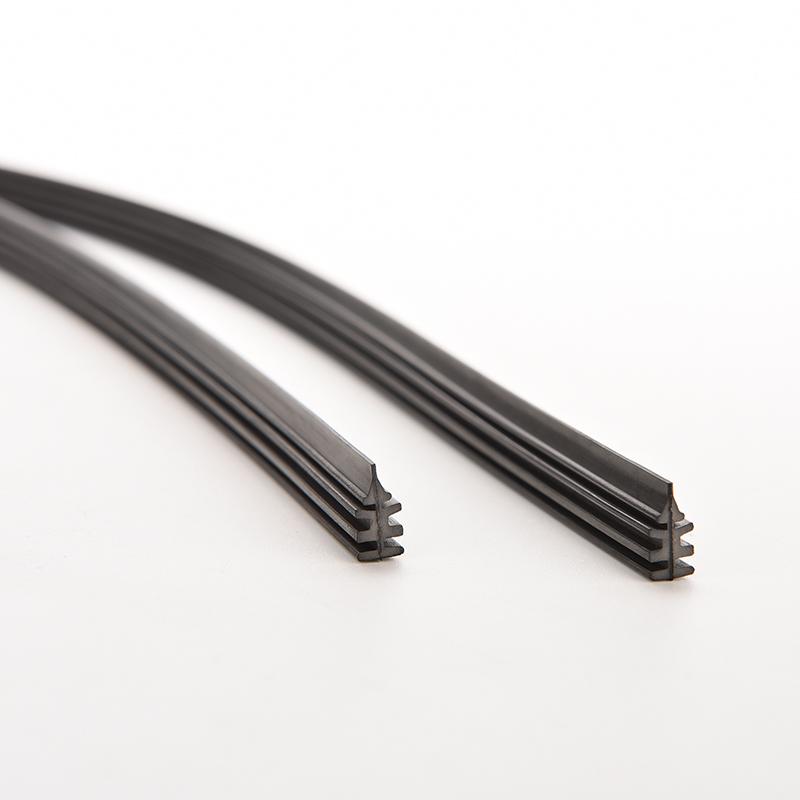 1pcs split 2Pcs 28'' 26'' 24''Car Bus Rubber Universal Bracketless Frameless Windshield Wiper Wash Blade Refill Replacement