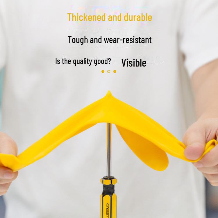 Перчатки Oxford Kitchen Latex — прочные, утолщенные, водонепроницаемые перчатки для мытья посуды в домашних условиях.