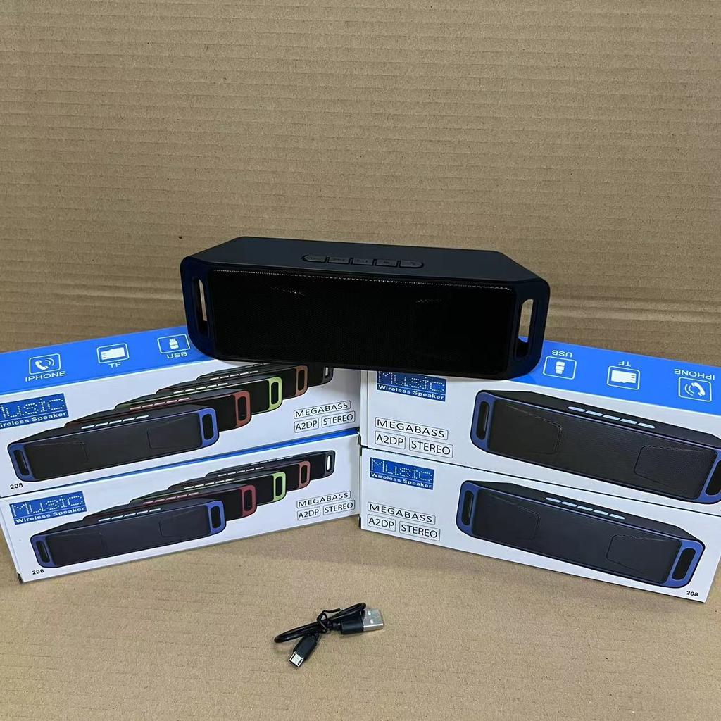 Портативная Bluetooth-колонка Беспроводная мини-колонка Усилитель Стерео Сабвуфер TF/FM-радио Встроенный микрофон Двойной бас