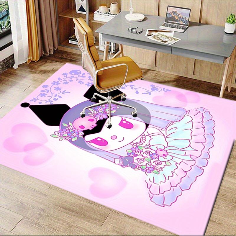 Office Rug "Kawaii", "Wedding" Anti-Slip Rug, Machine Washable for Living Room, Bedroom, Office, Multiple Sizes, Bedroom Mat, Decorative Mat, Durable