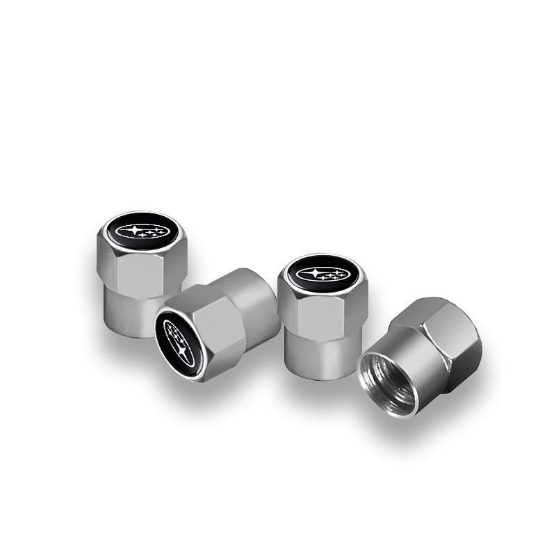 Car tire valve stem cap, valve nozzle valve cap For Subaru Forester impreza Outback Legacy Tribecacar WRC XV Car Accessories luw7