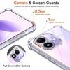 Coque pour Xiaomi Redmi Note 17 5G/4G, Silicone Antichoc Anti-Rayures Transparent Coins Renforcés