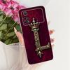 Чехол для Xiaomi Poco M4 Pro 4G Модный с начальными буквами и короной Мягкий силиконовый Тонкая крышка для телефона Для Xiaomi Poco M4 M 4 Pro 5G Бампер