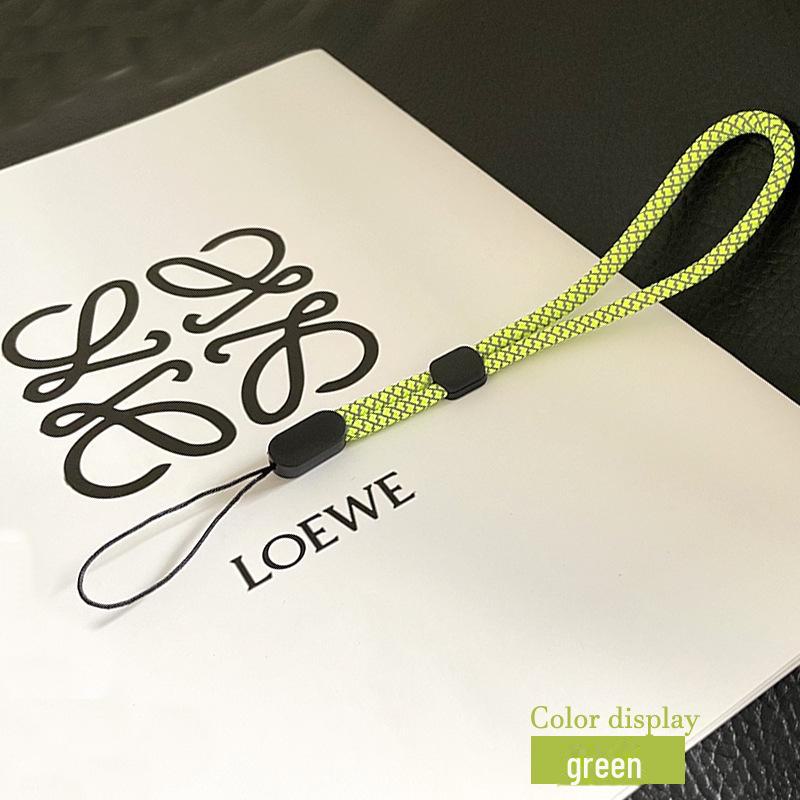 Регулируемый светоотражающий ремешок на запястье для чехла мобильного телефона - модный и простой ремешок для защиты от потери