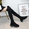 Fashion Elastic Thigh High Knee Shaft Shoes Woman New In Above Over The Long Boots for Women Fashion 2024 Pu Winter Novelty Waterproof