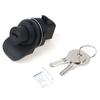 1 Set Locking Push Button Latch For Marine Boat Radio Box, Tool Box, Electronic Box, Motorcycle Glove Box Lock