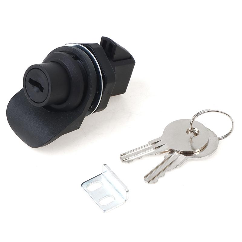 1 Set Locking Push Button Latch For Marine Boat Radio Box, Tool Box, Electronic Box, Motorcycle Glove Box Lock