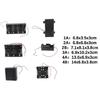 High Strength ABS LR20 D Battery Holder with Stable Power Transmission and Drop Resistant Structure for Outdoor Lighting