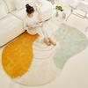 Light Luxury Living Room Decoration Plush Carpet Irregular Rugs for Bedroom Large Area Carpets Home Fluffy Soft Mat Lounge Rug