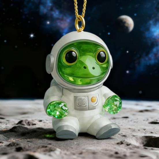 Лягушачий Адвент-календарь 2025 24 дня Лесная тема Рождественский обратный отсчет с 2D плоскими лягушачьими украшениями Новинка Лягушачье украшение на рождественскую елку