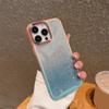 Сияющий градиентный блестящий чехол для телефона для Iphone 14 13 12 11 Pro Max 14 Plus 14pro противоударный прозрачный силиконовый бампер 2 в 1